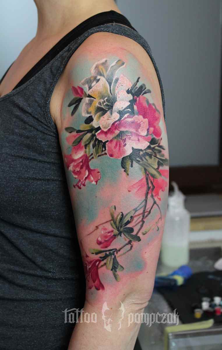 kwiaty_studio tatuazu Kabaty