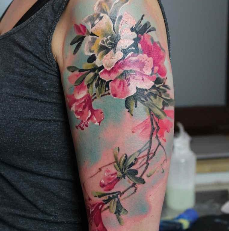 kwiaty_studio tatuazu Kabaty